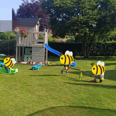 Der Garten lädt zum Toben ein Der Garten lädt zum Toben ein